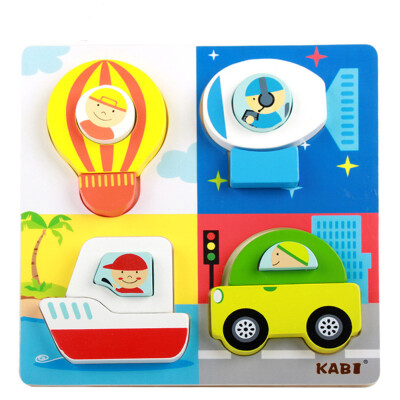

Tailored 1PC Wooden Puzzle Educational Developmental Baby Kids Training Toy A