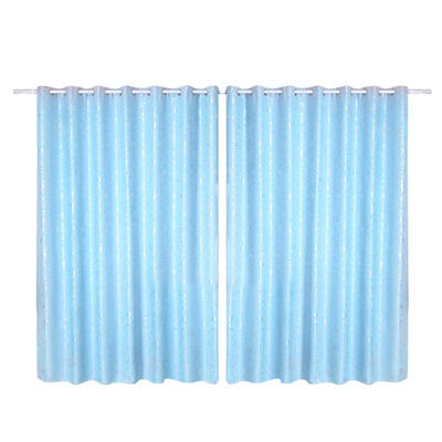 

Lily Flower Print Semi-Blackout Curtains Home Bedroom Windows Decor Drapes