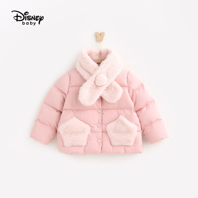 

Disney Disney childrens clothing childrens baby autumn&winter warm jacket girls winter shirt girls cute short down jacket 20