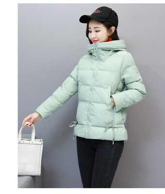 

Winter 2018 new Korean fashion student cotton-padded jacket women short style padded padded jacket women