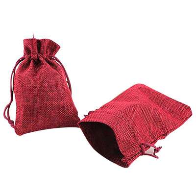 

Gobestart 50pcs 135x95CM Sachet Jute Bag for Gift Jewelry