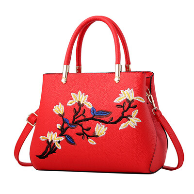 

Tailored Fashion Women Flower Pattern Crossbody Bag Shoulder Bag Handbag Totes Black