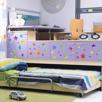 

〖Follure〗Fashion Stars Wall Stickers Kids Baby Room DIY Wall Art Home Decor Sticker