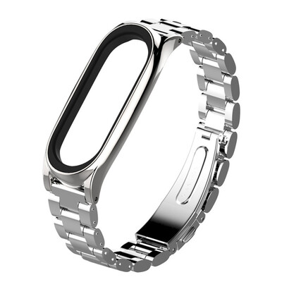 

〖Follure〗Luxury Stainless Steel Bracelet Replacement Watch Band Strap For Xiaomi Mi Band