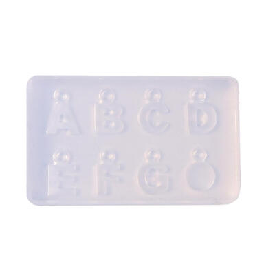 

Reusable English Letter Pattern Nail Art Decorations DIY Templates Mold