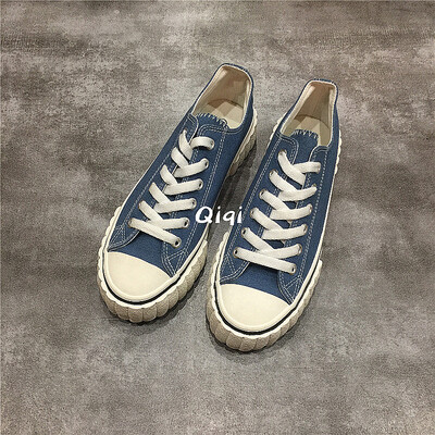 

On July 7 cut off size of clearance package linked to new shoes canvas shoes female students Korean version of canvas s