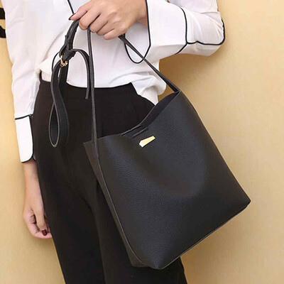 

Tailored 2PC Fashion Women Simple Messenger Bags Women Bags Women Shoulder Bag