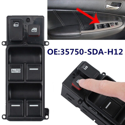 

Replacement For Honda Accord 2003-2007 Auto Electric Power Window Switch Master Controller 35750-SDA-H12