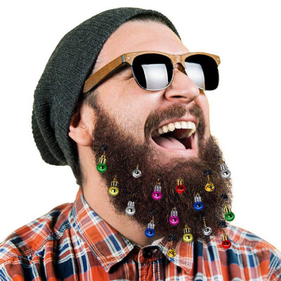 

Tailored 16PC Christmas Beard Hanging Ornaments Santa Claus Decor Santa Claus Beard Clip