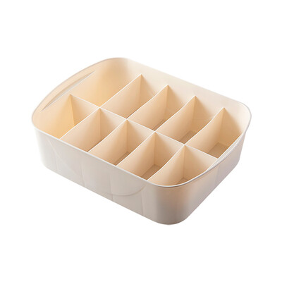 

Gobestart Underwear Storage Box Underwear Socks Storage Compartment Plastic Finishing Box