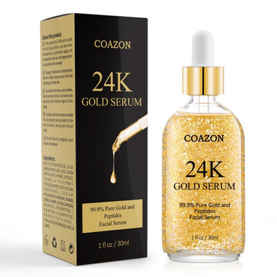 

24k Gold Face Serum Anti Aging Hyaluronic Acid Serum Moisturizer Essence Cream Whitening Day Creams Anti Wrinkle Acne