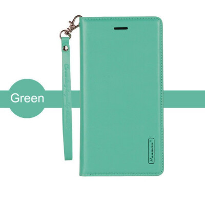 

Hanman Leather Flip Case For Apple iPhone X Cover Wallet Card Holster Magnetic Stand Phone Cover
