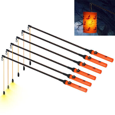 

6Pcs LED Lantern Stick 40cm LED Electronic Lantern Stick for Halloween Christmas Parties Costume Parties Kids Parties Nursery