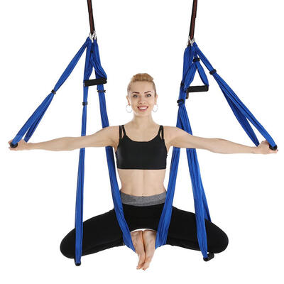 

Yoga Hammock High Strength Parachute Fabric Inversion Therapy Hanging Swing