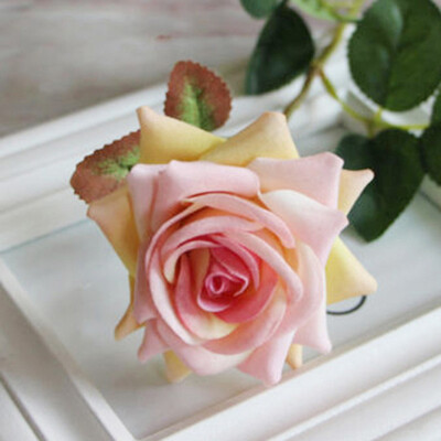 

Artificial Rose Flower 1 Flower Head Silk Fleece Flower Home Garden Decoration