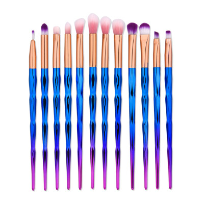 

〖Follure〗New 12Pcs Blending Pencil Foundation Eye shadow Makeup Brushes Eyeliner Brush