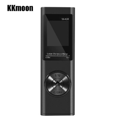 

KKMOON Upgraded 40M Handheld Rangefinder Aluminium Alloy Digital Mini Distance Measuring Meter Portable USB Charging Electronic Sp