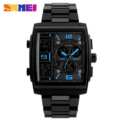 

SKMEI 1274 Male Fashion Watches Multifunctional Sport Watch Waterproof EL Light Digital Wristwatch
