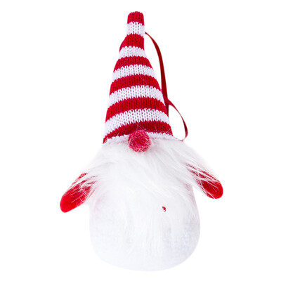 

Toponeto Handmade Santa Cloth Doll Birthday Present For Home Christmas Holiday Decoration
