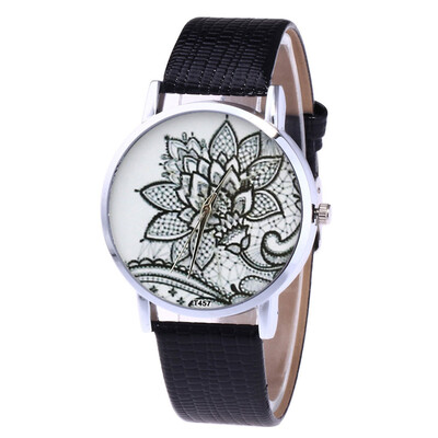 

RM Zhou Lianfa Quartz Watch Mens Leather Strap Korean Lady Student Couple Watch F3