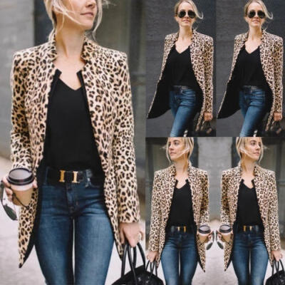 

Women&39s Mid-length Slim Casual Blazer Suit Lady Work cardigan Coat Outerwear