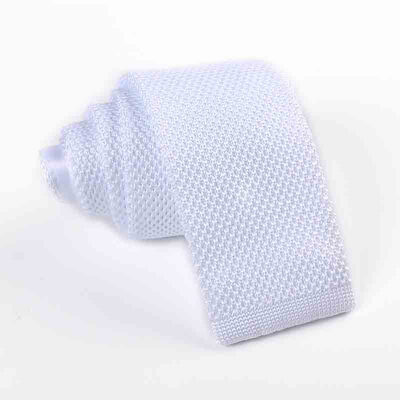 

Knit Tie Mens Solid Color Narrow Tie Europe&America Fashion Flat Japanese Tie Multicolor Polyester Tie Wholesale
