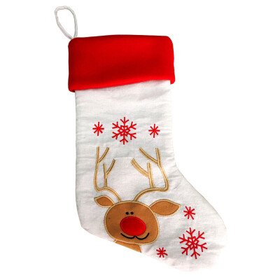 

Tailored Christmas Gift Bag Santa Claus Snowman Elk Xmas Decoration Ornament Sock Decors