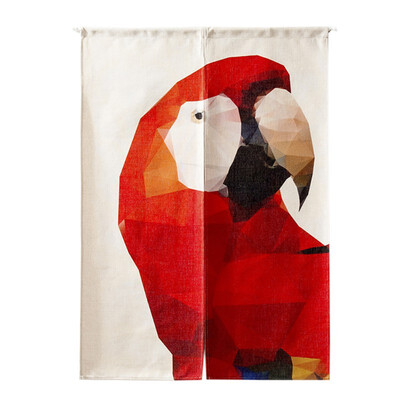 

Colorful Geometric Cotton Linen Curtain Door Curtains For Home Living Room Door Hotel Cafe Interior Decoration Solid Curtain