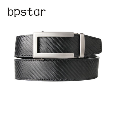 

bpstar Mens golf real leather belt