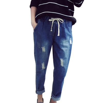 

Vintage New Slim Pencil Pants High Waist Jeans new womens pants long length pants loose pants