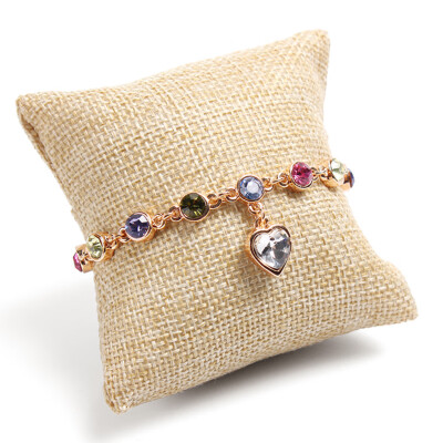 

Velvet Jewelry Pillow Cushion Bracelet Bangle Wrist Watch Display Holder Showcase Watch Box Pillow