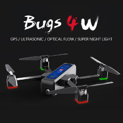 

MJX Bugs 4W Brushless GPS RC Drone with Camera 2K 5G Wifi FPV Optical Flow Positioning B4W Foldable Quadcopter Follow Me Altitude