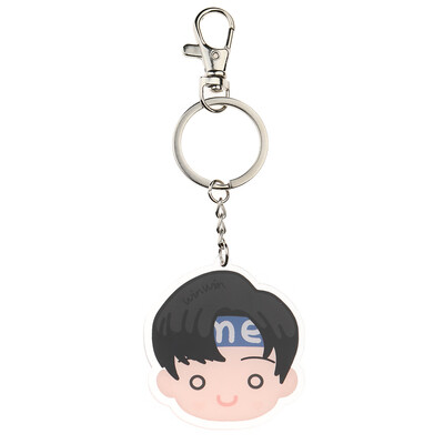 

Keychain Acrylic Cartoon Photo Key Ring Gift for Fans