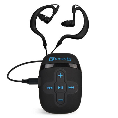 

IPX8 Waterproof MP3 Player 8GB Music Player with Headphones Clip Design for Swimming Running Diving Black