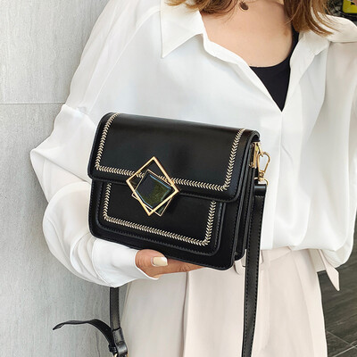 

Female bag 2019 new wave wild&versatile shoulder bag summer small fresh messenger bag ins net red Sen small bag