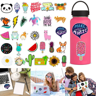 

JPGIF Water Stickers Bottles Big Cute Waterproof Aesthetic Trendy Stickers For Teens