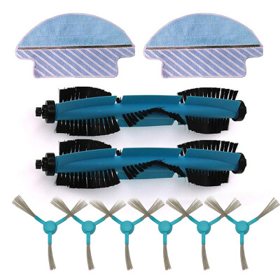 

Side Main Brush Mop Cloth Set For Conga 3090 Vacuum Cleaner Accessories Part