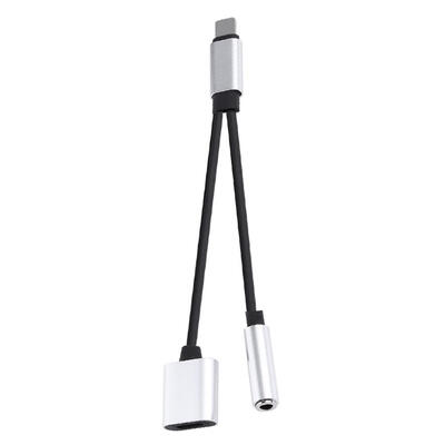 

Adapter to 35mm Earphone Audio Charging Adapter Cable for iPhone X 8 7