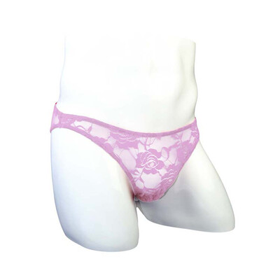 

Men Briefs Sexy Low-rise Mesh See-through Underwear G-string Underpants