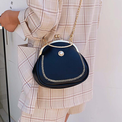 

Womens bag 2019 new fashion handbag summer small fresh chain Messenger bag wild net red Sen small bag