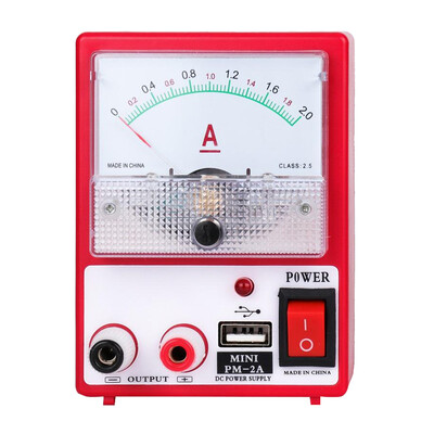 

PM-2A Mini Maintenance Power Supply DC Adjustable Voltage Mobile Phone Repair Current Meter Voltmeter