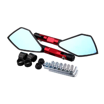 

CNC Motorcycle Rearview Side Mirrors Street Sports Bike Rhombic Rearview Mirror