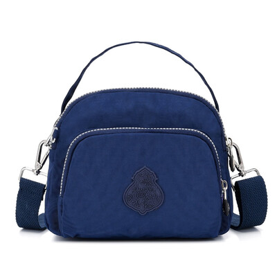 

Tailored Fashion Womens Outdoor Zipper Large Capacity Nylon Shoulder Bag Travel Bag