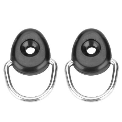 

Greensen 2pcs Kayak D Ring Tie Down Loop Safety Deck Fitting Accessory Parts