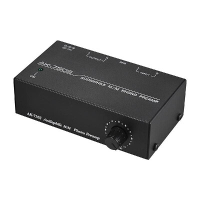

Audiophile MM Phono Preamp Preamplifier with Level Controls RCA Input & Output Interfaces