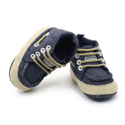 

Spring Autumn Toddler Baby Winter Shoes Girl Boy Soft Sole Canvas Anti-slip Infant Prewalker First Walkers 0-18M