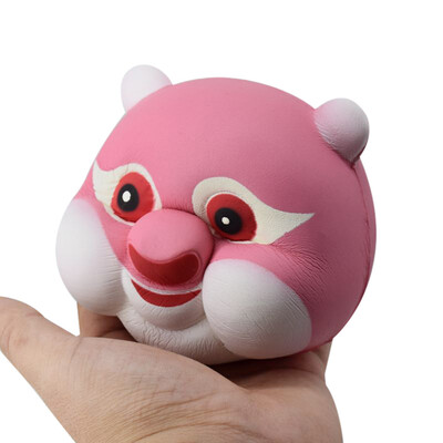 

Gobestart Squeeze Jumbo Stress Stretch Bear Head Cream Scented Slow Rising Toys
