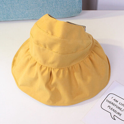 

New Baby Hat Summer Outdoor Female Baby Sun Hat Children Big Hollow Top Hat