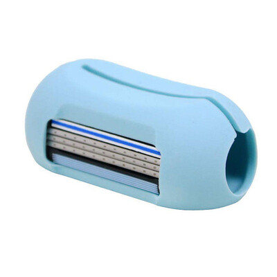 

〖Follure〗Portable Finger Shaver Mini Razor Travel Use Multifunctional Toothbrush Cover