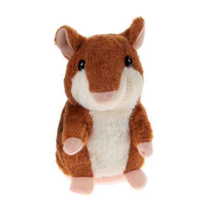 

〖Follure〗Hot Speak Talking Record Nod Hamster Mouse Plush Kids Toy Gift